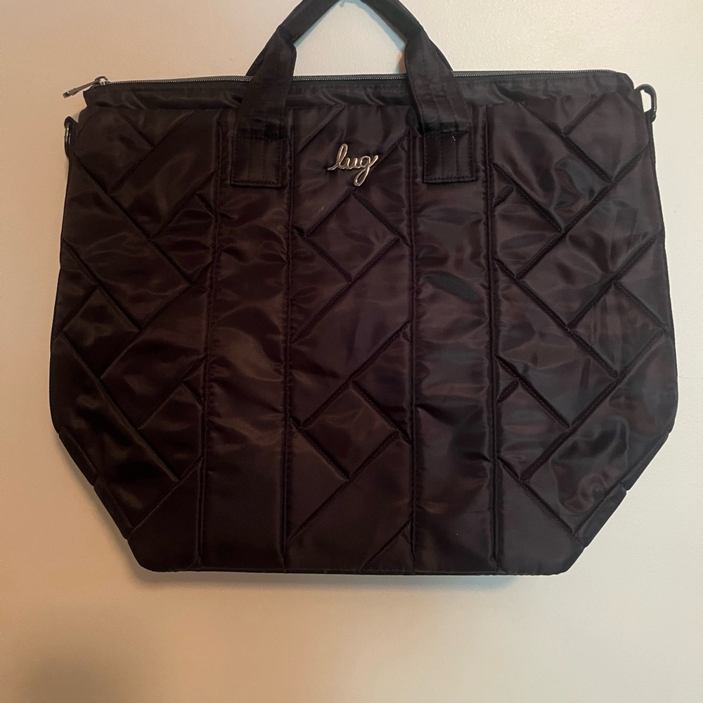 Lug Dory XL Convertible Tote Bag Black